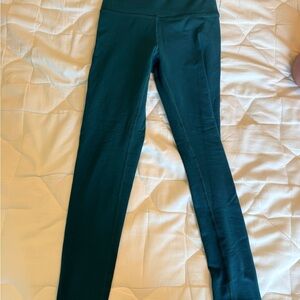 Women Teal Fleo Leggings